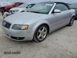 2005 Audi A4 1.8T с VIN WAUAC48H85K014783, выставлен на аукционе Copart как лот 76718404 с пробегом Не указан миль и Списание • Salvage title. История ставок и продаж доступна на DreamBid. Изображение 1.