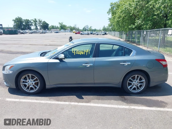 2010 Nissan Maxima SV with VIN 1N4AA5AP1AC863101, listed as a IAAI auction lot 42666749 with 210,426 mi miles and . Bid and sale history available at DreamBid. Image 12.