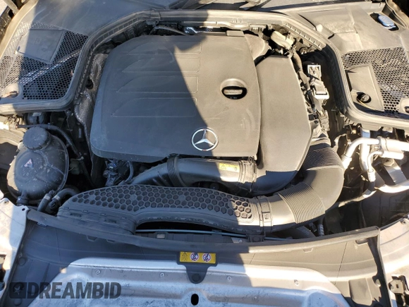2021 Mercedes-Benz C 300 with VIN W1KWJ8DB6MG094048, listed as a Copart auction lot 87218894 with 50,604 mi miles and Salvage title. Bid and sale history available at DreamBid. Image 11.