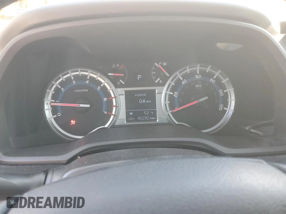 2018 Toyota 4Runner SR5 with VIN JTEBU5JR7J5506500, listed as a Copart auction lot 51269645 with 45,292 mi miles and Salvage Title. Bid and sale history available at carsss.com. Image 9.