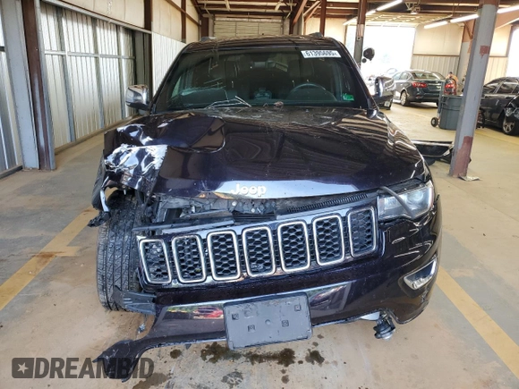 2018 Jeep Grand Cherokee Limited with VIN 1C4RJFBG9JC299621, listed as a Copart auction lot 61395695 with 87,952 mi miles and Salvage title. Bid and sale history available at DreamBid. Image 5.