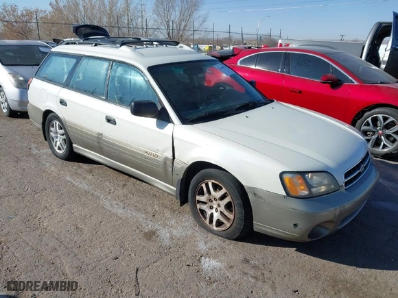 2002 Subaru Legacy Wagon (Natl) Outback with VIN 4S3BH675026627335, listed as a IAAI auction lot 41414417 with 252,452 mi miles. Bid and sale history available at carsss.com. Image 1.