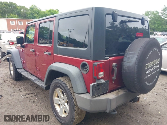 2013 Jeep Wrangler Unlimited Sport with VIN 1C4HJWDG7DL516077, listed as a IAAI auction lot 42521985 with 169,299 mi miles and . Bid and sale history available at DreamBid. Image 3.