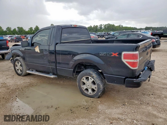 2009 Ford F-150 XL with VIN 1FTRF12W89KB74882, listed as a Copart auction lot 60924495 with 401,265 mi miles and Salvage title. Bid and sale history available at DreamBid. Image 2.