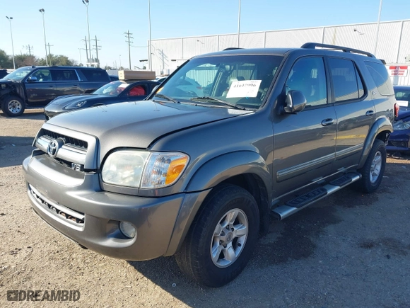 2006 Toyota Sequoia SR5 with VIN 5TDZT34A16S275000, listed as a IAAI auction lot 41615996 with 165,018 mi miles. Bid and sale history available at carsss.com. Image 19.