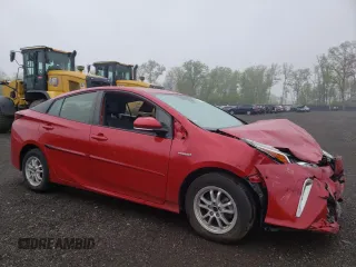 2019 Toyota Prius LE z VIN JTDL9RFU3K3008712, wystawiony jako Copart lot #55384635 z przebiegiem 34 228 mil mil oraz Szkoda całkowita • Salvage title. Historia ofert i sprzedaży dostępna na DreamBid. Obrazek 4.