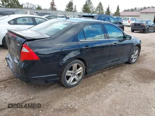 2012 Ford Fusion SPORT with VIN 3FAHP0KC9CR167621, listed as a IAAI auction lot 41872962 with 178,606 mi miles. Bid and sale history available at carsss.com. Image 4.