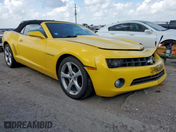 2013 Chevrolet Camaro LT with VIN 2G1FC3D32D9229470, listed as a Copart auction lot 61915585 with 139,178 mi miles and Salvage title. Bid and sale history available at DreamBid. Image 4.