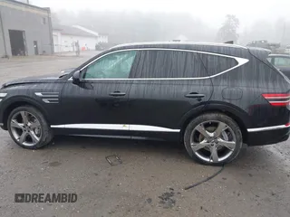 2024 Genesis GV80 with VIN KMUHCESC2RU168319, listed as a IAAI auction lot 41875754 with 33,286 mi miles and . Bid and sale history available at DreamBid. Image 14.