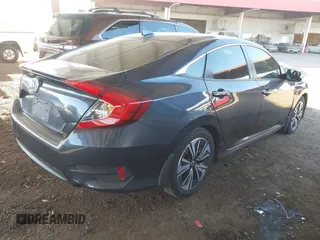 2017 Honda Civic Sedan EX-T with VIN 19XFC1F31HE025632, listed as a IAAI auction lot 41499936 with 71,118 mi miles. Bid and sale history available at carsss.com. Image 4.