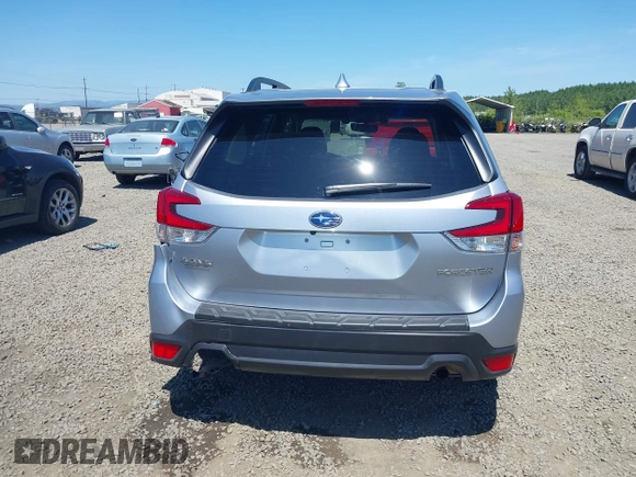 2021 Subaru Forester Premium with VIN JF2SKAJCXMH414557, listed as a IAAI auction lot 42349621 with 23,074 mi miles and . Bid and sale history available at DreamBid. Image 16.