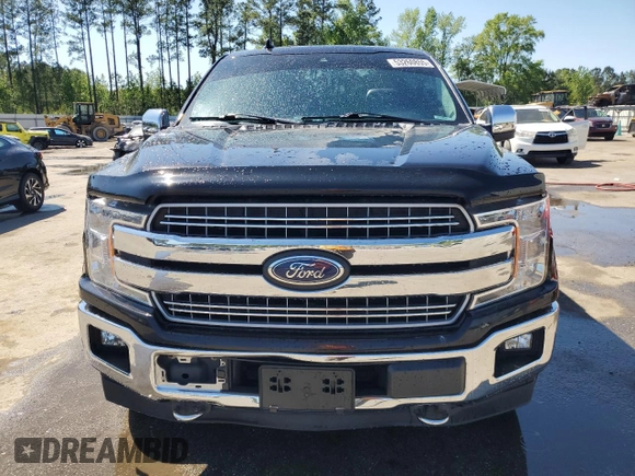 2019 Ford F-150 XL with VIN 1FTEW1E43KFB13866, listed as a Copart auction lot 53260855 with 77,346 mi miles and Salvage Title. Bid and sale history available at carsss.com. Image 5.