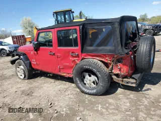 2008 Jeep Wrangler Unlimited X with VIN 1J4GA39138L615915, listed as a Copart auction lot 52391675 with 187,057 mi miles and Salvage Title. Bid and sale history available at carsss.com. Image 2.
