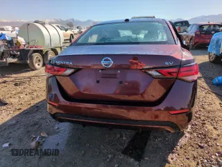 2023 Nissan Sentra SV with VIN 3N1AB8CV1PY228080, listed as a Copart auction lot 50609275 with 17,505 mi miles and Salvage Title. Bid and sale history available at DreamBid. Image 6.