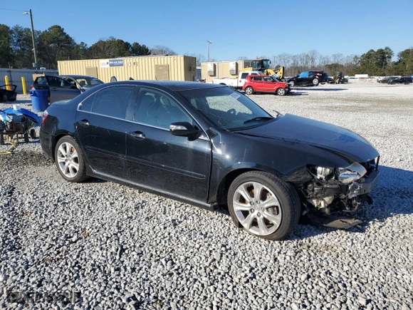 2009 Acura RL Tech Pkg with VIN JH4KB26629C000151, listed as a Copart auction lot 88198645 with 0 mi miles and Non Repairable. Bid and sale history available at carsss.com. Image 4.