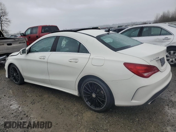 2015 Mercedes-Benz CLA 250 with VIN WDDSJ4EBXFN207018, listed as a Copart auction lot 48319024 with 29,786 mi miles and . Bid and sale history available at DreamBid. Image 2.