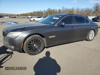 2012 BMW 7 Series 750Li xDrive with VIN WBAKC8C51CC434871, listed as a Copart auction lot 44127335 with 129,667 mi miles and Clean Title. Bid and sale history available at carsss.com. Image 1.