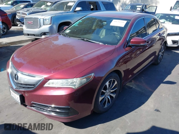 2016 Acura TLX with VIN 19UUB1F32GA000977, listed as a IAAI auction lot 41626510 with 124,916 mi miles. Bid and sale history available at carsss.com. Image 23.