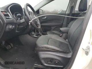 2021 Jeep Compass Limited with VIN 3C4NJDCB9MT544254, listed as a Copart auction lot 47752895 with 35,197 mi miles and Salvage Title. Bid and sale history available at carsss.com. Image 7.