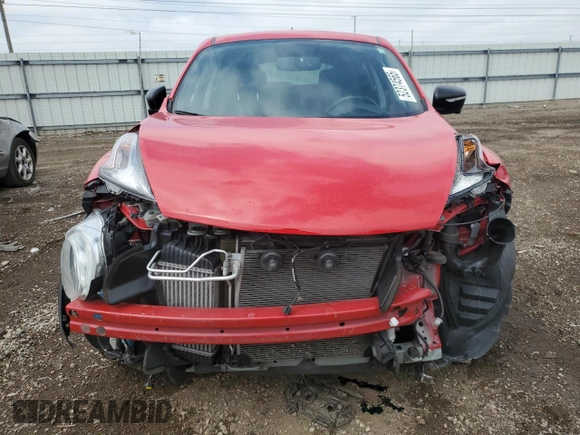 2015 Nissan Juke S with VIN JN8AF5MVXFT552851, listed as a Copart auction lot 52374565 with 45,108 mi miles and Salvage Title. Bid and sale history available at DreamBid. Image 5.