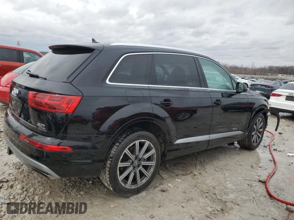 2018 Audi Q7 Premium Plus with VIN WA1LAAF79JD016464, listed as a Copart auction lot 47209845 with 82,447 mi miles and Clean Title. Bid and sale history available at carsss.com. Image 3.