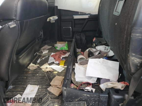 2018 Ford F-350 XL with VIN 1FT8W3DT7JEB59772, listed as a Copart auction lot 64850034 with Not provided miles and Salvage title. Bid and sale history available at DreamBid. Image 6.