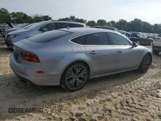 2016 Audi A7 Prestige with VIN WAU2GAFC9GN018146, listed as a Copart auction lot 60265005 with 115,330 mi miles and Salvage title. Bid and sale history available at DreamBid. Image 3.