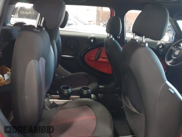 2011 MINI Countryman S with VIN WMWZC5C54BWL52725, listed as a IAAI auction lot 42086776 with 214,596 mi miles and . Bid and sale history available at DreamBid. Image 8.