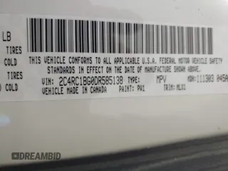2013 Chrysler Town & Country Touring with VIN 2C4RC1BG0DR585138, listed as a IAAI auction lot 42186087 with 205,152 mi miles and . Bid and sale history available at DreamBid. Image 9.