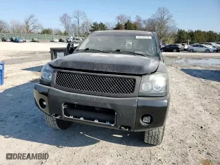 2004 Nissan Titan LE with VIN 1N6AA07B34N507277, listed as a Copart auction lot 48159745 with 265,348 mi miles and Salvage Title. Bid and sale history available at carsss.com. Image 11.
