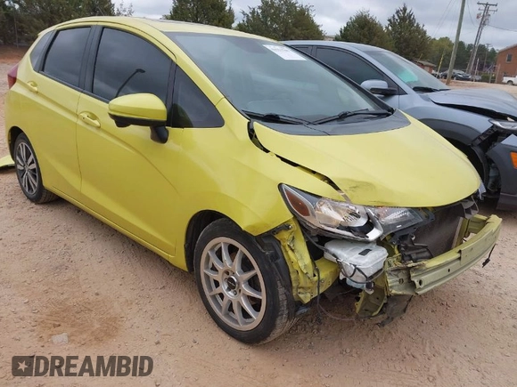 2015 Honda Fit EX-L with VIN 3HGGK5H88FM773208, listed as a IAAI auction lot 41912799 with 156,711 mi miles. Bid and sale history available at carsss.com. Image 1.