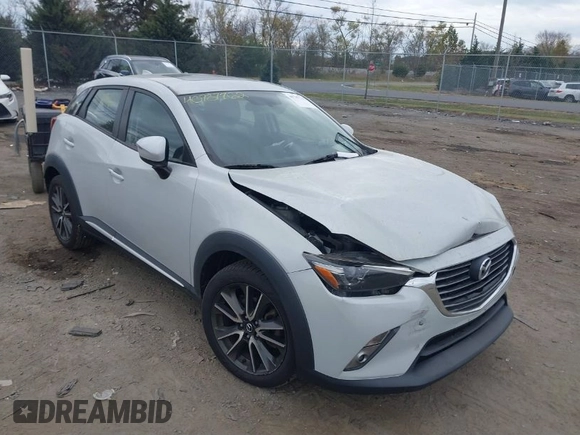 2016 Mazda CX-3 Grand Touring with VIN JM1DKBD78G0126342, listed as a IAAI auction lot 40787762 with 48,530 mi miles. Bid and sale history available at carsss.com. Image 1.