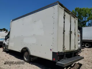 2021 Ford Transit with VIN 1FDBF8PG8MKA05168, listed as a Copart auction lot 59320854 with Not Provided miles and Salvage Title. Bid and sale history available at DreamBid. Image 2.