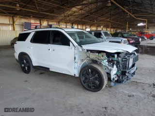 2023 Hyundai Palisade XRT with VIN KM8R34GE3PU532946, listed as a Copart auction lot 46051155 with 31,314 mi miles and Salvage Title. Bid and sale history available at carsss.com. Image 4.