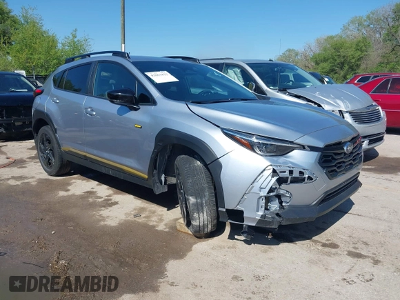2024 Subaru Crosstrek Special Sports с VIN 4S4GUHF66R3796175, выставлен на аукционе IAAI как лот 42063822 с пробегом 10 461 миль миль и . История ставок и продаж доступна на DreamBid. Изображение 1.