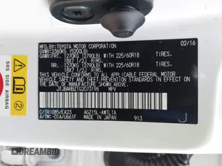 2016 Lexus NX 200t with VIN JTJBARBZ1G2073198, listed as a IAAI auction lot 41706024 with 106,459 mi miles and . Bid and sale history available at DreamBid. Image 9.