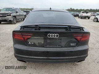 2017 Audi A7 Prestige with VIN WAU22AFC7HN012202, listed as a Copart auction lot 75482303 with 0 mi miles. Bid and sale history available at carsss.com. Image 6.
