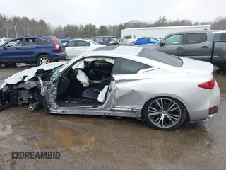2018 Infiniti Q60 3.0t LUXE with VIN JN1EV7EL4JM391184, listed as a IAAI auction lot 41688193 with 123,925 mi miles. Bid and sale history available at carsss.com. Image 15.