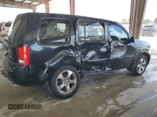 2013 Honda Pilot EX-L with VIN 5FNYF3H51DB008070, listed as a Copart auction lot 55034045 with 72,688 mi miles and Salvage Title. Bid and sale history available at DreamBid. Image 3.