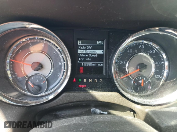 2015 Chrysler Town & Country Touring with VIN 2C4RC1BG6FR706709, listed as a Copart auction lot 51966075 with 112,650 mi miles and Salvage Title. Bid and sale history available at carsss.com. Image 9.