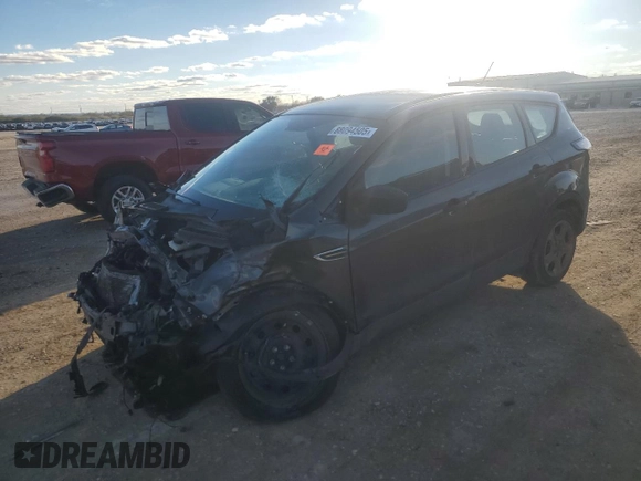 2017 Ford Escape S with VIN 1FMCU0F76HUE02420, listed as a Copart auction lot 45992035 with Not provided miles and Salvage title. Bid and sale history available at DreamBid. Image 1.