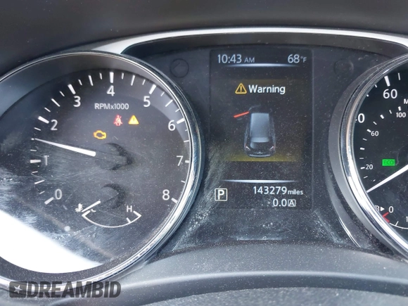 2016 Nissan Rogue SV with VIN 5N1AT2MT6GC829137, listed as a IAAI auction lot 42141620 with 143,279 mi miles. Bid and sale history available at carsss.com. Image 7.