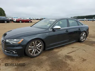 2013 Audi S6 Prestige with VIN WAUJ2AFC5DN092735, listed as a Copart auction lot 46706135 with 75,841 mi miles and Clean Title. Bid and sale history available at carsss.com. Image 1.