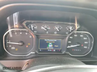 2022 GMC Sierra 1500 Limited AT4 with VIN 1GTP9EEL1NZ156183, listed as a Copart auction lot 75802694 with 79,136 mi miles and Salvage Title. Bid and sale history available at carsss.com. Image 9.