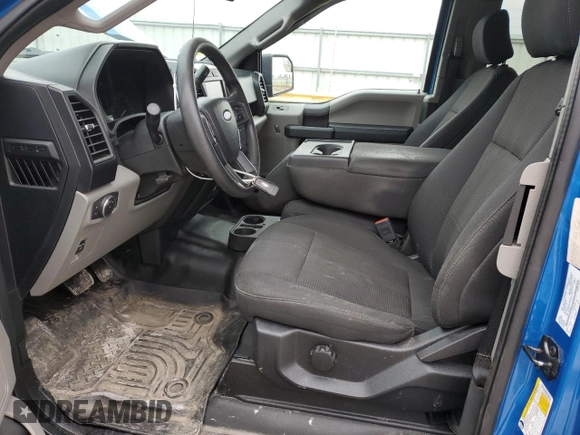 2020 Ford F-150 XL with VIN 1FTEX1EP0LKE83138, listed as a Copart auction lot 47927875 with 97,437 mi miles and Salvage Title. Bid and sale history available at DreamBid. Image 7.