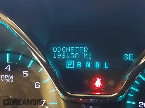 2013 Chevrolet Traverse LS with VIN 1GNKRFEDXDJ115662, listed as a IAAI auction lot 41879095 with 198,150 mi miles. Bid and sale history available at carsss.com. Image 7.