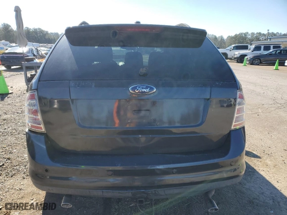 2007 Ford Edge SEL with VIN 2FMDK38CX7BB26172, listed as a Copart auction lot 45925265 with 174,839 mi miles and Salvage Title. Bid and sale history available at carsss.com. Image 6.
