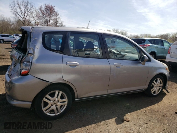 2008 Honda Fit Sport z VIN JHMGD386X8S030697, wystawiony jako Copart lot #53577655 z przebiegiem 188 944 mil mil oraz Szkoda całkowita • Salvage title. Historia ofert i sprzedaży dostępna na DreamBid. Obrazek 3.