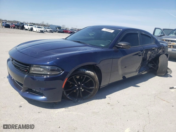 2016 Dodge Charger SE with VIN 2C3CDXBG2GH205804, listed as a Copart auction lot 50364065 with 97,109 mi miles and Salvage Title. Bid and sale history available at carsss.com. Image 1.