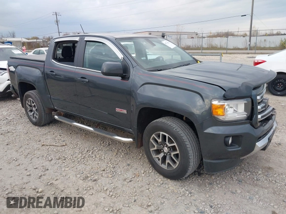 2016 GMC Canyon 4WD SLE with VIN 1GTG6CE38G1165896, listed as a IAAI auction lot 40716621 with 116,684 mi miles. Bid and sale history available at carsss.com. Image 1.